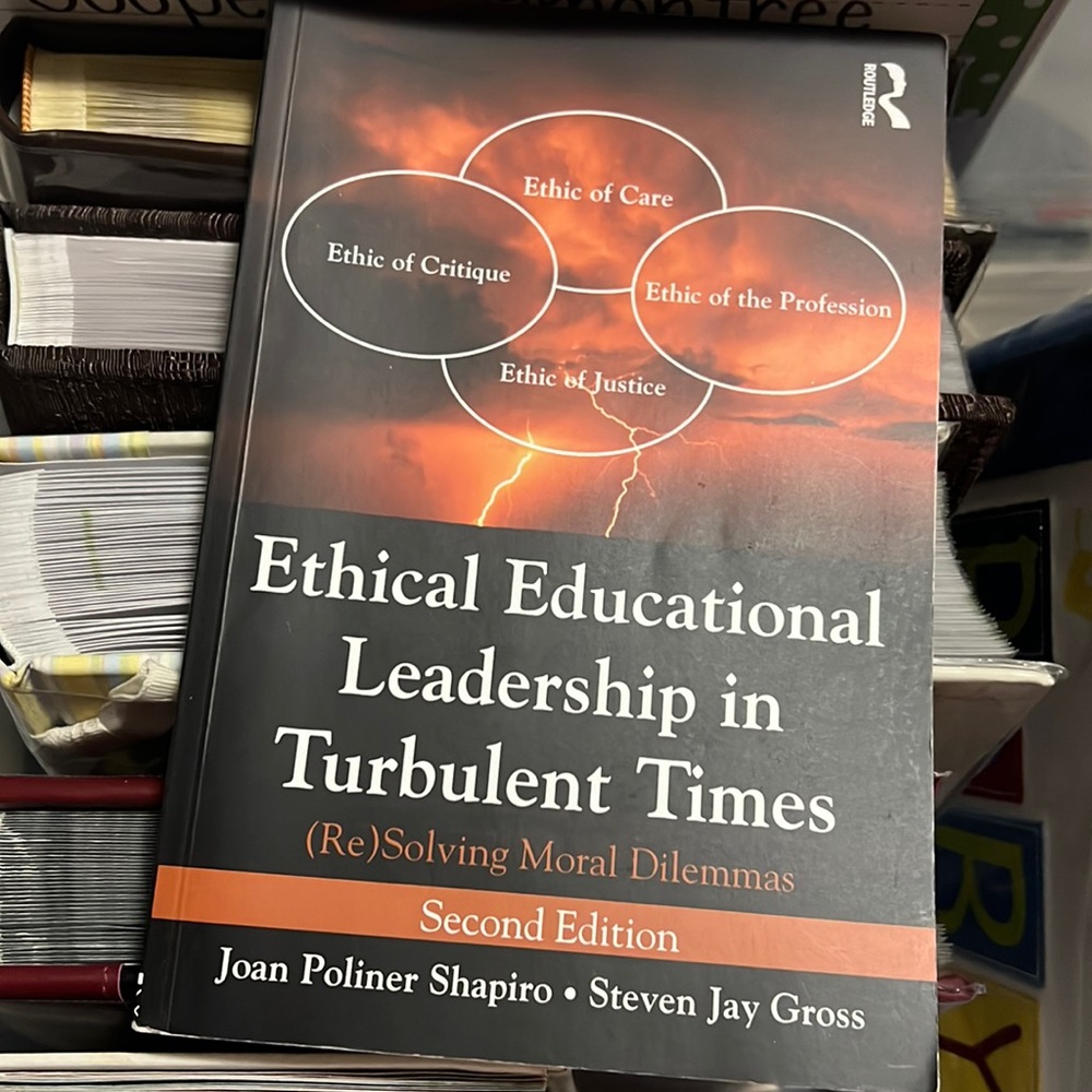 Ethical educational leadership in turbulent times